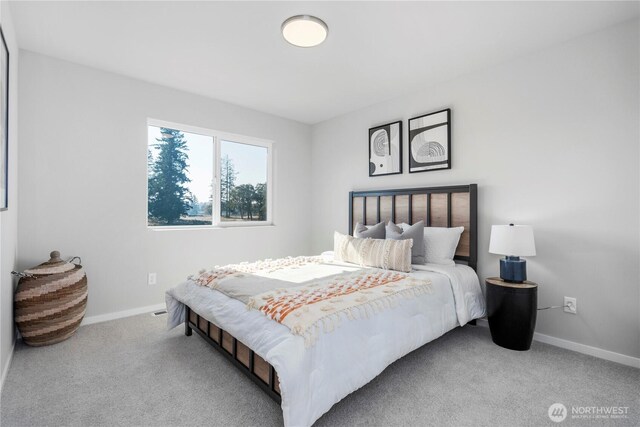 13815 Brookdale Ln E Unit 107, Tacoma, WA 98445 - bedroom featuring baseboards and carpet