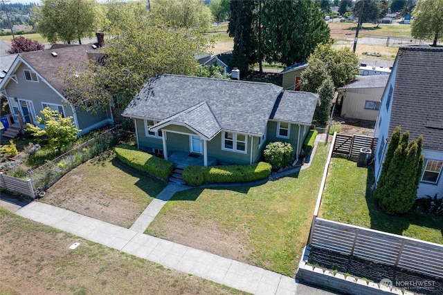 drone / aerial view