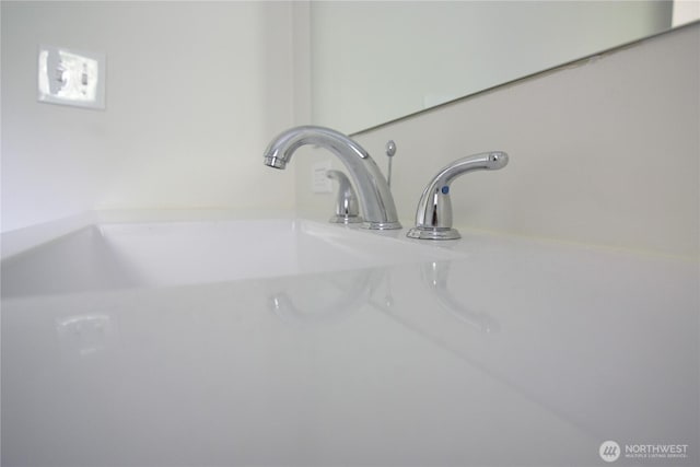 details with a sink