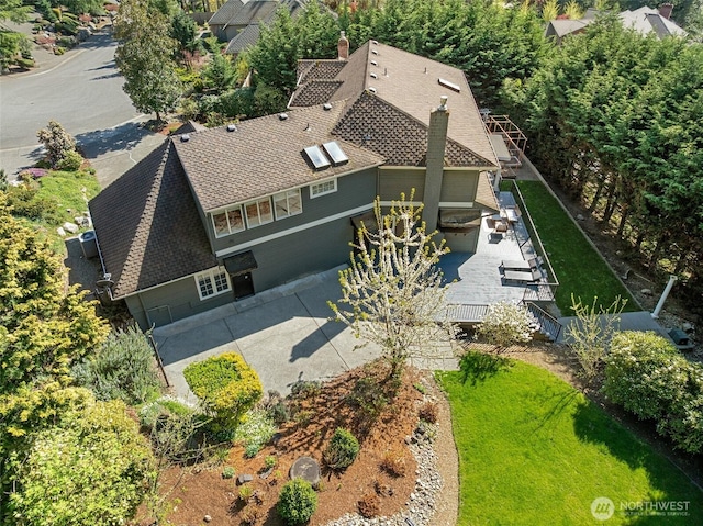 bird's eye view