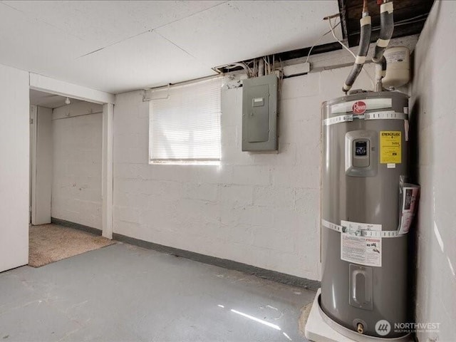 8434 34th Ave S, Seattle, WA 98118 - utility room with secured water heater and electric panel