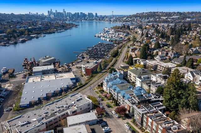 3929 2nd Ave NE, Seattle, WA 98105 - bird's eye view featuring a city view and a water view
