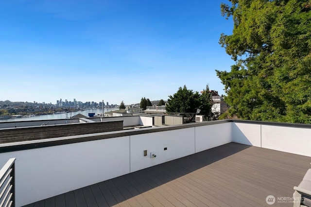 3929 2nd Ave NE, Seattle, WA 98105 - deck with a city view and a water view