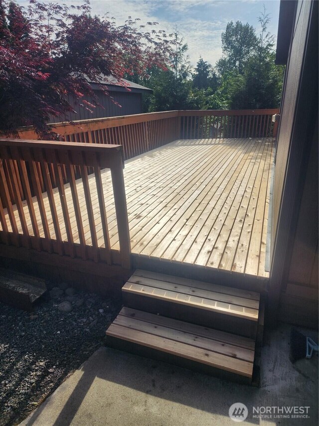 704 87th Ave NE Unit 75, Lake Stevens, WA 98258 - view of wooden deck