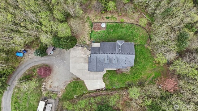 14900 NE Critter Hill Dr, Amboy, WA 98601 - aerial view of property and surrounding area