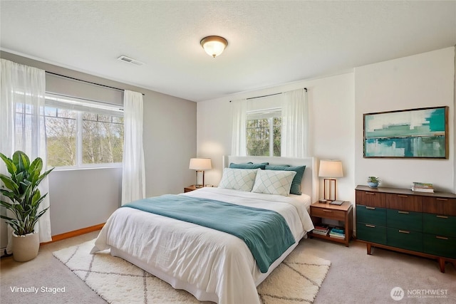 14900 NE Critter Hill Dr, Amboy, WA 98601 - bedroom with light carpet