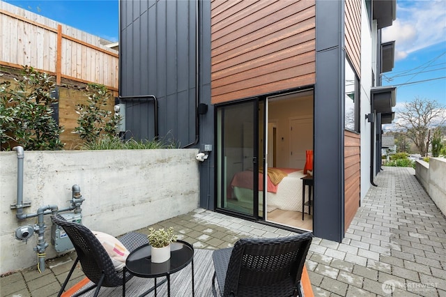 3111 Queen Anne Ave N, Seattle, WA 98119 - view of patio / terrace with fence