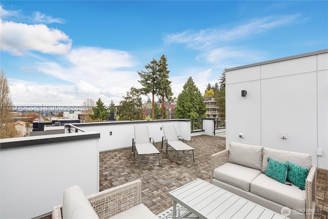 3111 Queen Anne Ave N, Seattle, WA 98119 - view of patio with outdoor lounge area