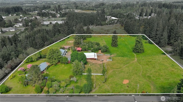 115 Kakela Rd, Winlock, WA 98596 - aerial view of property's location featuring property boundaries highlighted