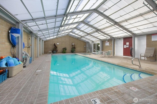 community pool featuring a patio area