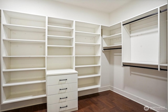 1332 247th Pl NE, Sammamish, WA 98074 - spacious closet featuring dark wood-style floors