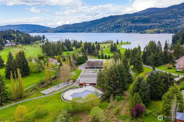 69 N Pt, Bellingham, WA 98229 - bird's eye view featuring a water and mountain view