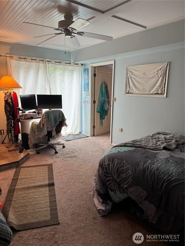 69 N Pt, Bellingham, WA 98229 - carpeted bedroom with a ceiling fan