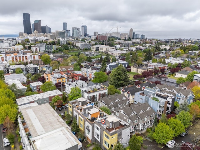 111 17th Ave Unit B, Seattle, WA 98112 - drone / aerial view featuring a view of city