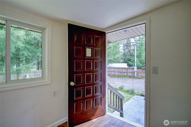 8095 Mosey Ct, Maple Falls, WA 98266 - entryway featuring wood finished floors and a healthy amount of sunlight