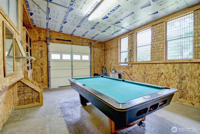 8095 Mosey Ct, Maple Falls, WA 98266 - recreation room with pool table and plenty of natural light
