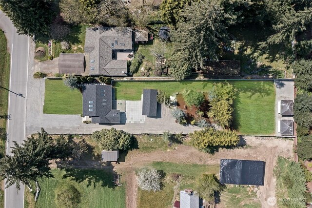 drone / aerial view