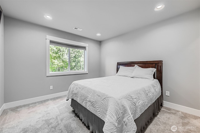 16216 81st Pl NE, Kenmore, WA 98028 - carpeted bedroom featuring baseboards and recessed lighting