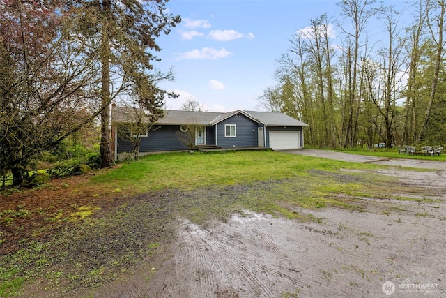 9365 Central Valley Rd NE, Bremerton, WA 98311 - single story home featuring driveway, an attached garage, and a front lawn