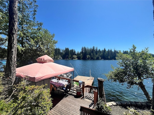 1921 NE Haven Way, Tahuya, WA 98588 - dock area with a water view
