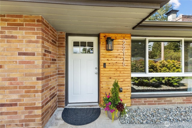22115 103rd Pl SE, Kent, WA 98031 - property entrance featuring brick siding