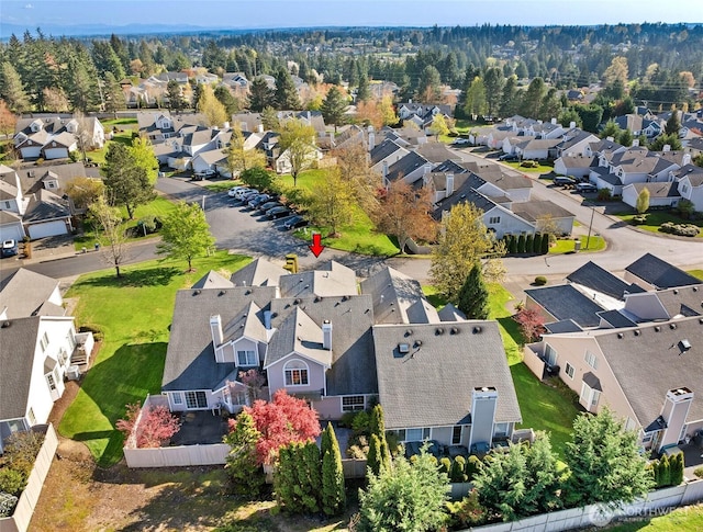 14026 SE 238th Ln, Kent, WA 98042 - birds eye view of property featuring a residential view