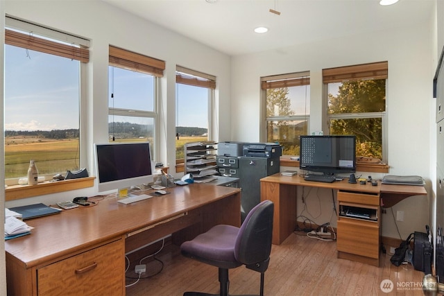 142 Pemberton Pl, Friday Harbor, WA 98250 - office space featuring recessed lighting and light wood-style flooring
