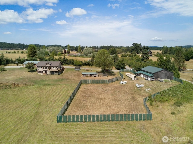 142 Pemberton Pl, Friday Harbor, WA 98250 - aerial view featuring a rural view