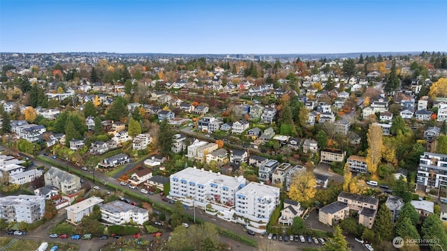 birds eye view of property featuring a residential view