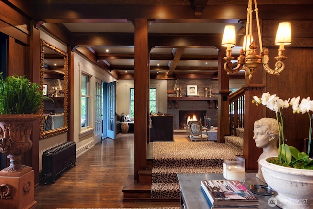 lobby with stairway