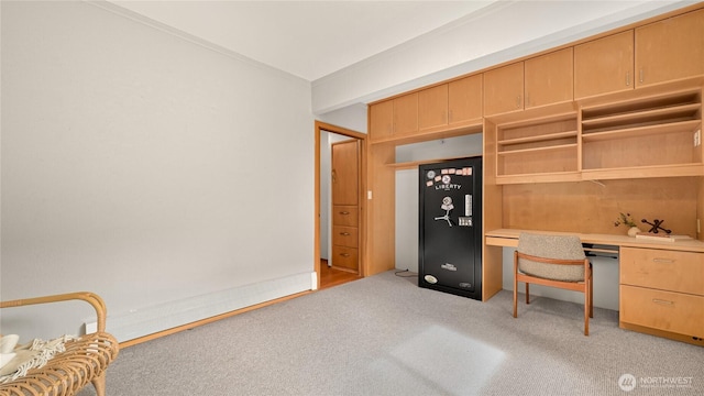 1016 Coronado Ave, Bellingham, WA 98229 - unfurnished office with built in desk and light carpet