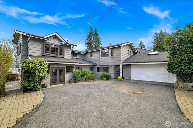 1016 Coronado Ave, Bellingham, WA 98229 - traditional-style home with a garage, french doors, and driveway