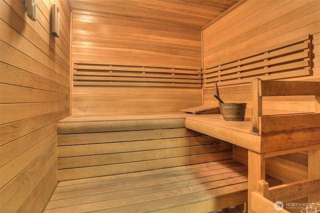 view of sauna / steam room