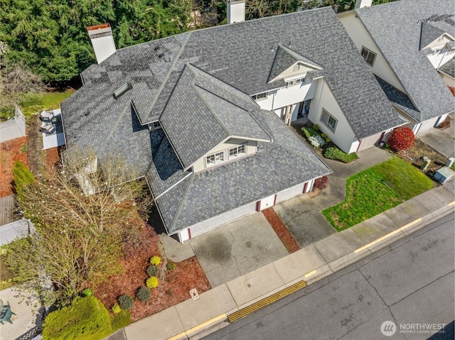 aerial view