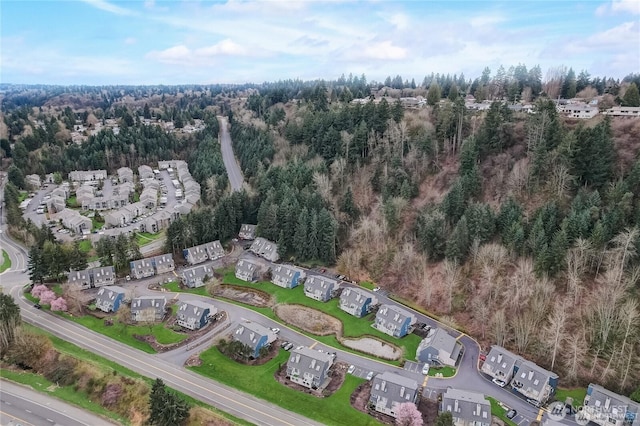 24762 45th Ave S Unit 12-D1, Kent, WA 98032 - aerial overview of property's location featuring nearby suburban area and a forest