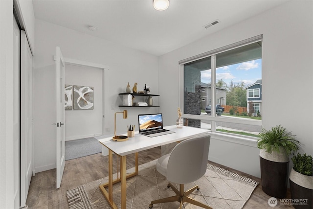 7872 198th Avenue Pl E, Bonney Lake, WA 98391 - office featuring light wood finished floors and baseboards
