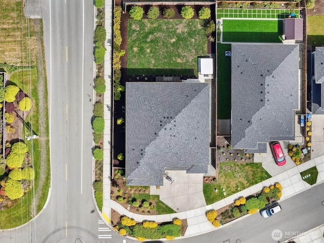 drone / aerial view