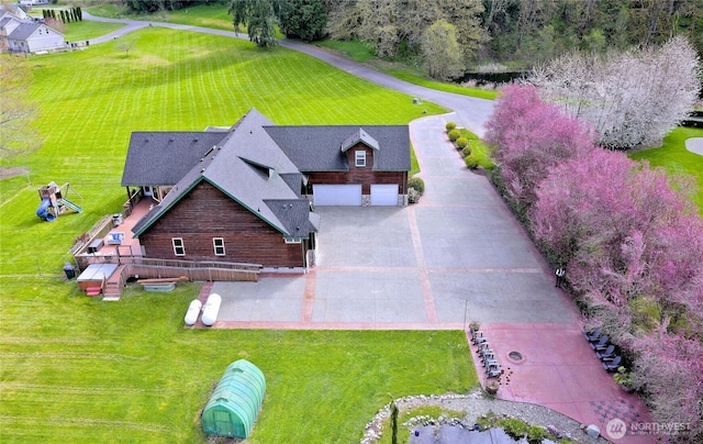 aerial view