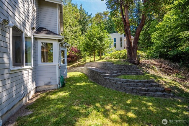 36984 Aspen Way NE, Hansville, WA 98340 - view of grassy yard