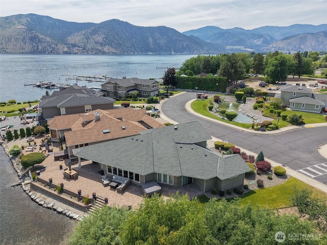215 Wall St, Manson, WA 98831 - view of subject property featuring a water and mountain view
