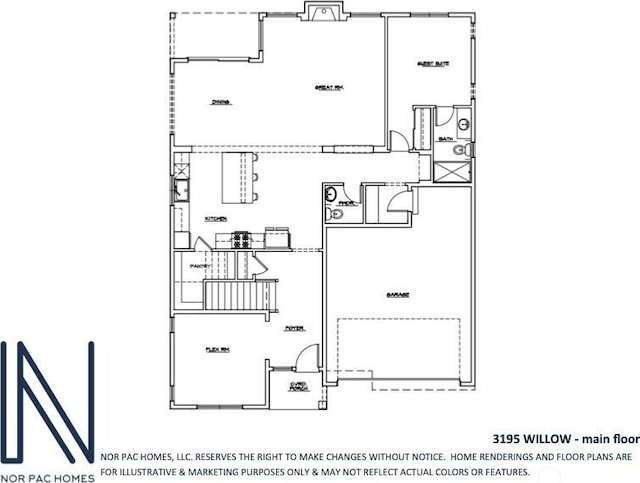 18122 83rd Ave NE, Kenmore, WA 98028 - floor plan