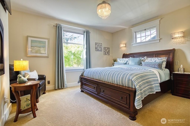 1305 10th St, Everett, WA 98201 - bedroom with light colored carpet and baseboards