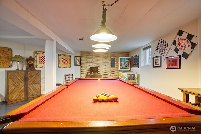1305 10th St, Everett, WA 98201 - game room featuring billiards table