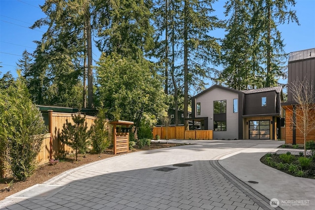 exterior space with driveway