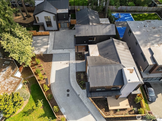 aerial view
