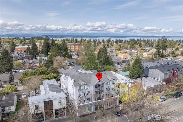 3435 California Ave SW Unit 405, Seattle, WA 98116 - birds eye view of property with a residential view