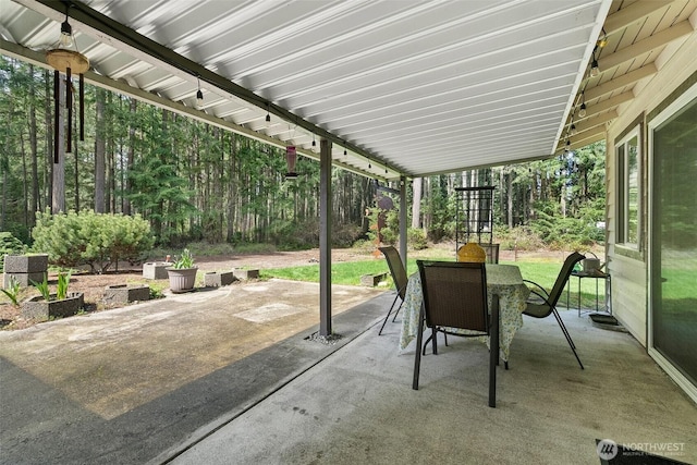 8710 Homestead Ave NE, Olympia, WA 98516 - view of patio / terrace with outdoor dining space