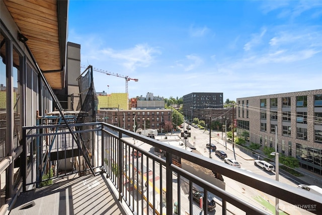 1408 12th Ave Unit 507, Seattle, WA 98122 - balcony featuring a view of city
