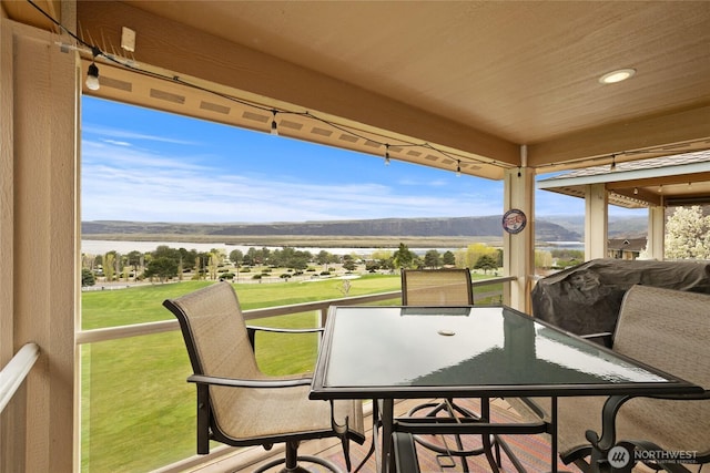 23154 Sunserra Loop NW Unit B15, Quincy, WA 98848 - balcony with a water and mountain view