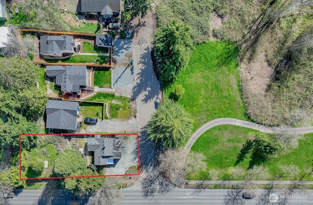 drone / aerial view